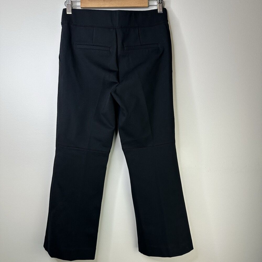 Spanx The Perfect Pant Kick Flare Women's Medium Black Ponte Stretch Office
